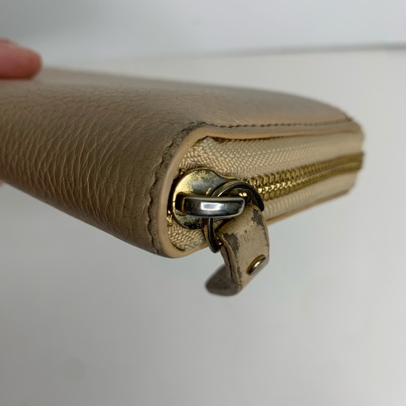 Kate Spade Cobble Hill Lacey Zip Wallet Affogato - Picture 12 of 14